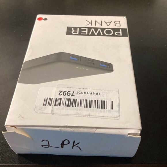 2 pack - Power bank 2 usb multi use power portable charger - Picture 5 of 5